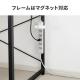 【アウトレット】シンプルワークデスク 幅100cm 奥行60cm ブラック