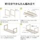 【アウトレット】シンプルワークデスク 幅100cm 奥行60cm ブラック