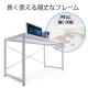 【アウトレット】シンプルワークデスク パソコンデスク 幅60cm 奥行60cm フリーアドレス テレワーク 在宅勤務 リモートワーク ホワイト