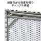 折りたたみテーブル 折りたたみデスク ミーティングテーブル 樹脂天板 屋外 軽量 幅86×奥行86×高さ74cm