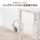 【アウトレット】収納ラック 幅60cm 奥行30cm 高さ70cm ブラック