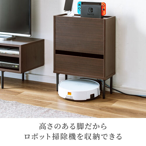 ルーター収納ボックス ケーブルボックス 木製 壁面収納 幅45cm