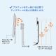 テレビスタンド(壁寄せ・ハイタイプ・32型・42型・55型・65型対応・高さ調整可能・耐荷重40kg)