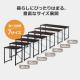 【アウトレット】シンプルワークデスク パソコンデスク 幅180cm 奥行60cm フリーアドレス テレワーク 在宅勤務 リモートワーク ライトブラウン