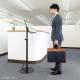 【アウトレット】PCモニター床置きスタンド 高さ91~160cm ブラック