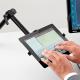 【アウトレット】iPad・タブレットPCアームスタンド(7インチ～12インチ対応・クランプ取付け用)