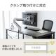【アウトレット】シンプルワークデスク 幅160cm 奥行70cm ブラック