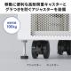 19インチサーバーラック 小型 9U 幅60cm 高さ52.5cm 奥行60cm EIA規格 メッシュパネル 棚板×2枚 ホワイト