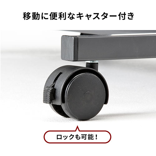パソコンデスク 幅750cm ダークオーク木目柄 パソコンラック / 100-002