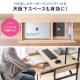 【アウトレット】パソコンデスク PCデスク 幅75cm 引き出し付き キーボードスライダー コンパクト モニターアーム対応 配線口 丸フレーム