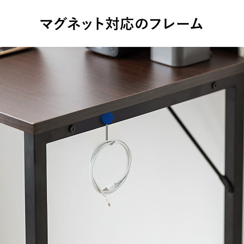 L字デスク(幅120cm・奥行50cm・コンパクト・スリム・コーナーデスク