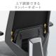 【アウトレット】ファブリックチェア ロッキングチェア シンクロロッキング 前傾機能付き ハイバック 4Dアームレスト ヘッドレスト ランバーサポート ウレタンキャスター 高耐荷重