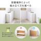 【アウトレット】ルーター収納ボックス ケーブルボックス 幅50cm 高さ38.5cm コンセント付き 木製 スリム 角置き 壁面収納 コーナー 電話台 ダークブラウン