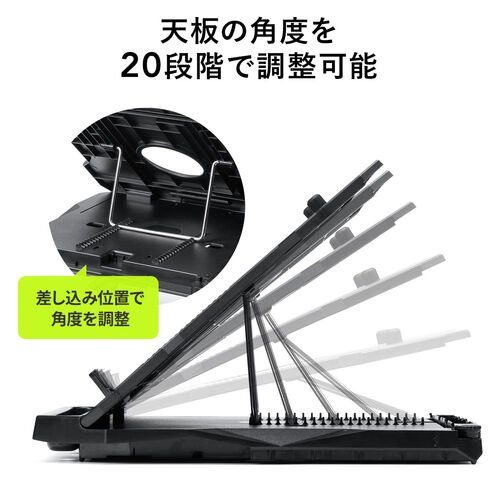 ノートパソコンスタンド 折りたたみ 卓上 角度調整 360度回転 ブラック ノートパソコンスタンド 折りたたみ 高さ変更 角度調整対応 360