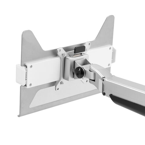 ノートパソコントレー タブレットホルダー モニターアーム用 バネ式