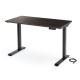 【アウトレット】電動昇降デスク 上下昇降デスク 幅120cm 奥行き60cm 高さメモリー付き 座りすぎ防止 濃い木目