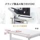 パソコンラック 幅55cm 奥行48cm 収納棚 ゴムキャスター付き ブラック