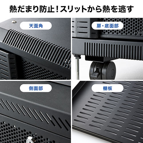 ルーター・NAS・ハブ収納ボックス(ネットワーク機器収納・メッシュ