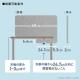 デスクトップパネル クランプ式 幅60cm 設置時高さ50cm フェルト製 卓上パーテーション