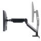 【アウトレット】モニターアーム シングル ガス 32インチ 上下 左右 耐荷重12kgまで対応