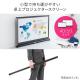 【アウトレット】プロジェクタースクリーン 自立式 床置き型 40インチ 携帯型 折りたたみ 16:9
