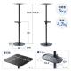 【アウトレット】プロジェクター台 プロジェクタースタンド 高さ調整70~120cm ホワイト