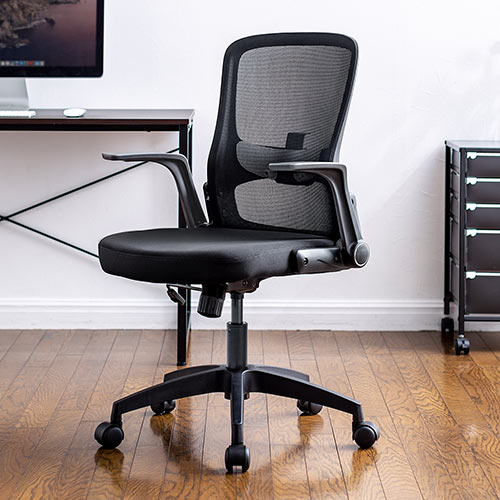 オフィスチェア６脚 メッシュチェア(オフィスチェア・ロッキング・ランバーサポート