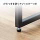 折りたたみ式ローデスク 幅70cm 奥行40cm 高さ40cm ホワイト