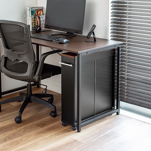 すきま収納ラック 本棚 薄型 低い キャスター付き 3段 幅15.5 奥行55.5