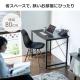 【アウトレット】シンプルワークデスク 幅80cm 奥行60cm ライトブラウン