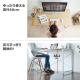【アウトレット】シンプルワークデスク 幅80cm 奥行60cm ライトブラウン