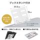 【アウトレット】折りたたみデスク  高さ調整 角度調整対応 グレー 幅60cm