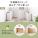 【アウトレット】ルーター収納ボックス ケーブルボックス 幅40cm 高さ33cm コンセント付き 木製 スリム 角置き コーナー 壁面収納 電話台 ダークブラウン