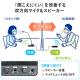 【アウトレット】窓口業務マイクシステム 双方向 受付 パーティション越し マイク スピーカー ミュート機能 配線工事不要 ブラック