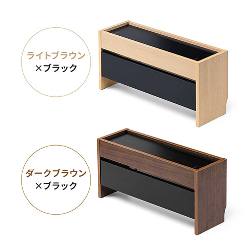 アウトレット】ケーブルボックス タップボックス 木製 ケーブル収納