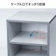 プリンター台 高さ70cm 幅40cm 奥行40cm 耐荷重100kg キャスター付き