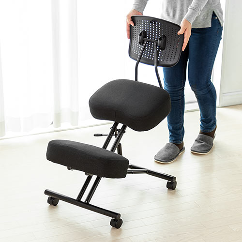 姿勢矯正椅子(バランスチェア・ガス圧昇降・大人用・腰痛対策 