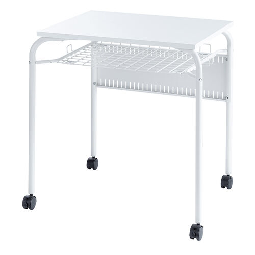在庫限り】スタッキングデスク 中棚 フック付き 天板幅65cm 奥行50cm