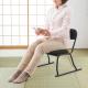 座敷椅子(正座椅子・座椅子・和室・腰痛対策・スタッキング可能・4脚セット・ブラウン)