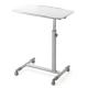 ノートパソコンテーブル 4段階高さ調整 ホワイト