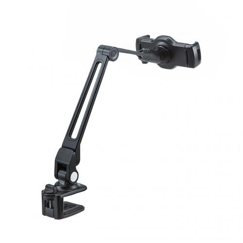 iPad・タブレット用アームスタンド クランプ固定式 6関節 ホルダー360