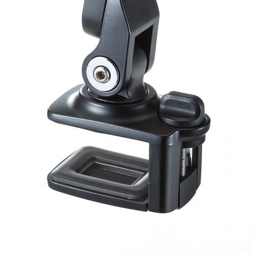 iPad・タブレット用アームスタンド クランプ固定式 6関節 ホルダー360