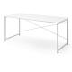シンプルワークデスク 幅160cm 奥行70cm ホワイト