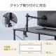 シンプルワークデスク 幅140cm 奥行80cm ブラック