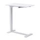 【アウトレット】充電式 電動昇降デスク 天板角度調整つき ホワイト