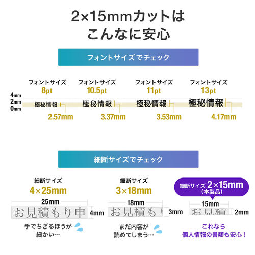 オートフィードシュレッダー 業務用 自動細断 マイクロカット