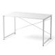 【アウトレット】シンプルワークデスク 幅120cm 奥行70cm ホワイト
