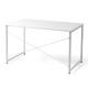 【アウトレット】シンプルワークデスク 幅120cm 奥行70cm ホワイト