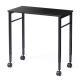 【アウトレット】キャスター付きサブデスク 高さ調節可能 幅70cm 奥行35cm 高さ64cm/70cm ブラック