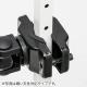 モニタアーム(支柱取付・ポール取付・32インチ対応・高耐荷・20kg・太め支柱向け)